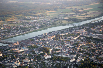 Blois in the state Loir et Cher, France from above