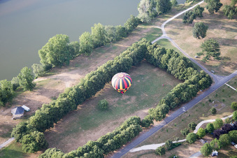 Drone image of Amboise in the state Indre et Loire, France