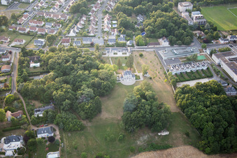 Blois in the state Loir et Cher, France out of the air