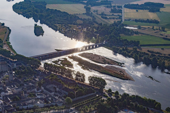 Beaugency in the state Loiret, France