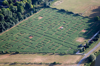 Maze - Labyrinth on Beaugency in Beaugency in Centre-Val de Loire, France