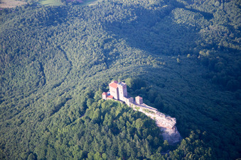 Trifels Castle in Annweiler am Trifels in the state Rhineland-Palatinate, Germany