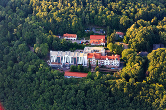 Specialist clinic Eußerthal in the forest in Eußerthal in the state Rhineland-Palatinate, Germany out of the air