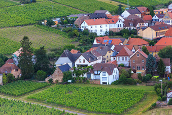 Aerial photograpy of Volker Krug | Winzerstube Weyher in Weyher in der Pfalz in the state Rhineland-Palatinate, Germany