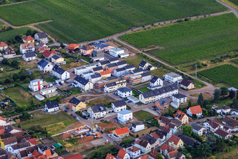 New development area Weisskreuzstr in the district Diedesfeld in Neustadt an der Weinstraße in the state Rhineland-Palatinate, Germany