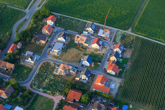 Frankenring new development area in Kleinfischlingen in the state Rhineland-Palatinate, Germany