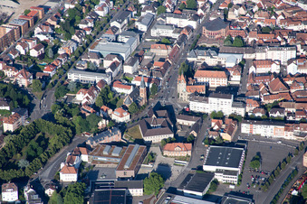 Museum building ensemble Musee Place Dr Albert Schweitzer in Haguenau in Grand Est, France