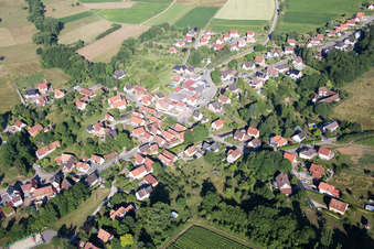 Oberhoffen-lès-Wissembourg in the state Bas-Rhin, France