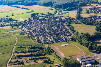 District Altenstadt in Wissembourg in the state Bas-Rhin, France