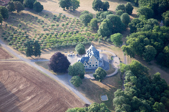 Aerial photograpy of Chambley-Bussières in the state Meurthe et Moselle, France