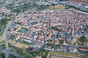 Drone image of Toul in the state Meurthe et Moselle, France