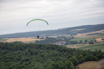 Aerial photograpy of Rigny-Saint-Martin in the state Meuse, France