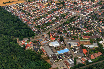 In the pits in Jockgrim in the state Rhineland-Palatinate, Germany