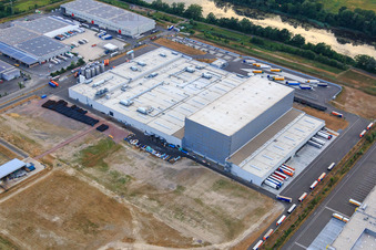 Palatinate Refreshments GmbH in Wörth am Rhein in the state Rhineland-Palatinate, Germany out of the air