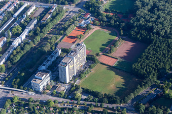 Post Südstadt eV in the district Weiherfeld-Dammerstock in Karlsruhe in the state Baden-Wuerttemberg, Germany