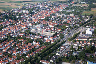 New building for the city center between Bismarck and Gartenstr in Kandel in the state Rhineland-Palatinate, Germany