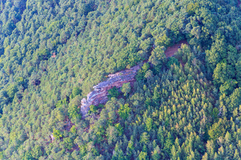 Orensfels in Frankweiler in the state Rhineland-Palatinate, Germany