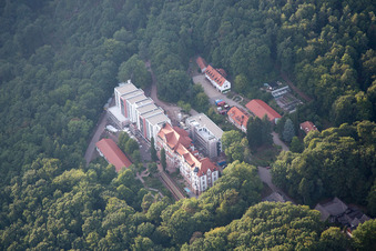 Hospital grounds of the rehabilitation center in Eusserthal in the state Rhineland-Palatinate, Germany