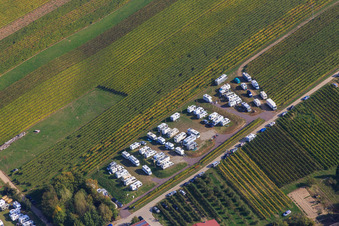 Oblique view of Motorhome parking space Geiger Dierbach in Dierbach in the state Rhineland-Palatinate, Germany