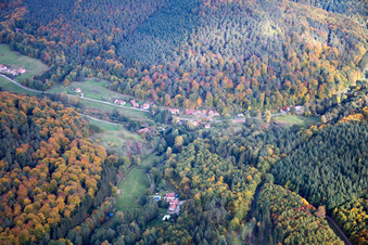 Dambach in the state Bas-Rhin, France out of the air