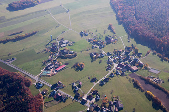 District Boxbrunn im Odenwald in Amorbach in the state Bavaria, Germany