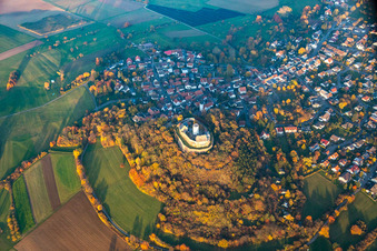 Fortress Otzberg in the district Hering in Otzberg in the state Hesse, Germany
