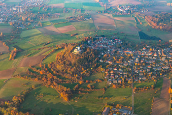 District Hering in Otzberg in the state Hesse, Germany out of the air