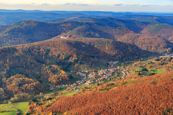Eußerthal specialist clinic in the forest above the village in Dernbach in the state Rhineland-Palatinate, Germany