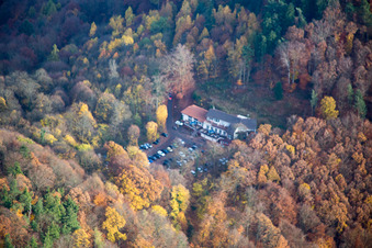 Aerial photograpy of Barbarossa in the district Bindersbach in Annweiler am Trifels in the state Rhineland-Palatinate, Germany
