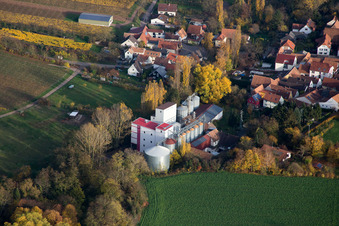 Aerial view of Bischoff mill