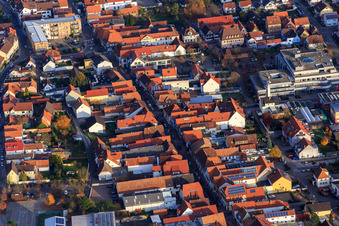 Martkstr in Kandel in the state Rhineland-Palatinate, Germany