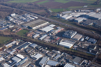 At Storrenacker in the district Hagsfeld in Karlsruhe in the state Baden-Wuerttemberg, Germany