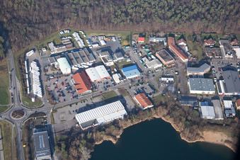 District Blankenloch in Stutensee in the state Baden-Wuerttemberg, Germany