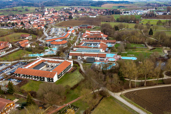 Rottal Thermal Baths in the district Aunham in Bad Birnbach in the state Bavaria, Germany