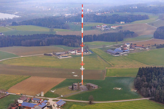 Sender Pfarrkirchen in the district Hinten in Postmünster in the state Bavaria, Germany