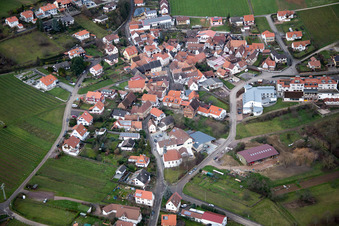 Southern Palatinate Terraces in the district Gleiszellen in Gleiszellen-Gleishorbach in the state Rhineland-Palatinate, Germany