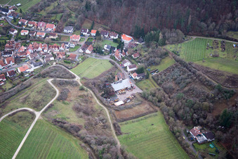Waldstr in the district Gleishorbach in Gleiszellen-Gleishorbach in the state Rhineland-Palatinate, Germany