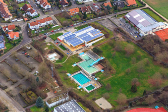 Rebmeerbad Bad Bergzabern in Bad Bergzabern in the state Rhineland-Palatinate, Germany