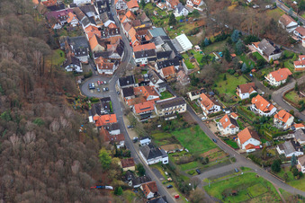 Main Street in Dörrenbach in the state Rhineland-Palatinate, Germany