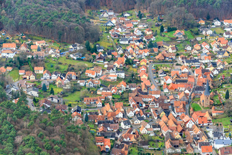 Brunnenstr in Dörrenbach in the state Rhineland-Palatinate, Germany