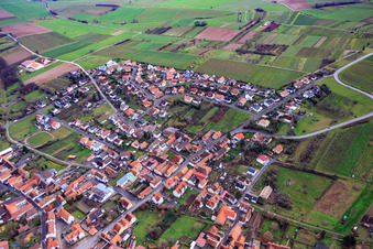 Schweppenhäuserstraße in Oberotterbach in the state Rhineland-Palatinate, Germany