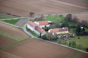 Drone recording of Workshop for Assisted Living of hidden Talents GmbH in the district Haftelhof in Schweighofen in the state Rhineland-Palatinate, Germany