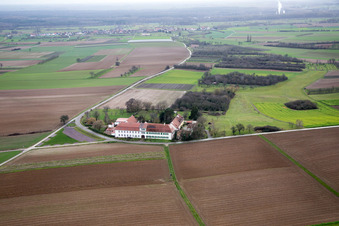 Aerial photograpy of Workshop for Assisted Living of hidden Talents GmbH in the district Haftelhof in Schweighofen in the state Rhineland-Palatinate, Germany