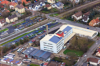 Medical practice group South Palatinate in the former EICHENAUER in Kandel in the state Rhineland-Palatinate, Germany