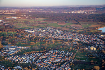 And Würmesheim in Durmersheim in the state Baden-Wuerttemberg, Germany
