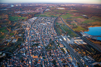 North in Durmersheim in the state Baden-Wuerttemberg, Germany