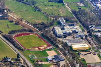 Thomas Mann Gymnasium Stutensee and TSG Blankenloch sports field | Gymnastics and Sports Association in the district Blankenloch in Stutensee in the state Baden-Wuerttemberg, Germany