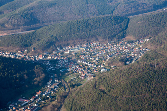 Hinterweidenthal in the state Rhineland-Palatinate, Germany