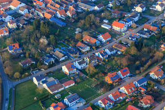 Jakob-Becker-Straße in the district Mörzheim in Landau in der Pfalz in the state Rhineland-Palatinate, Germany