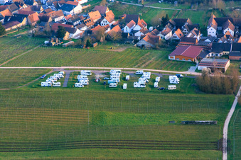 Motorhome parking space Geiger Dierbach in Dierbach in the state Rhineland-Palatinate, Germany from above